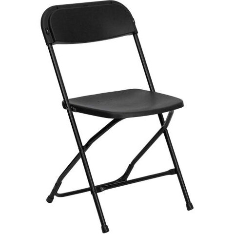 Metal Chairs (Black in color) PU