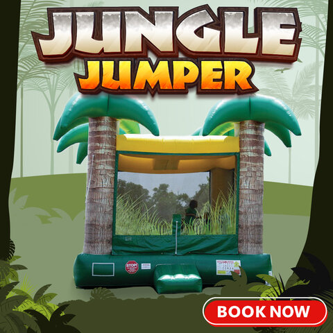 Jungle Jumper Bounce House 