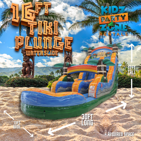 16ft Tiki  plunge