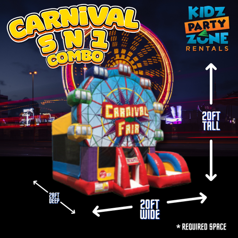 Carnival 5 N 1 Dry Combo (C12)
