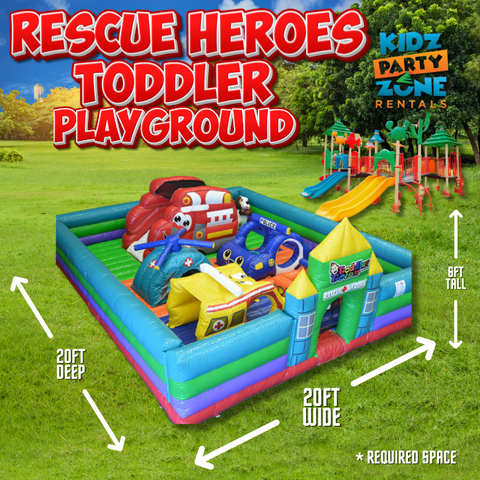 Rescue Heroes Toddler Playground (D32)