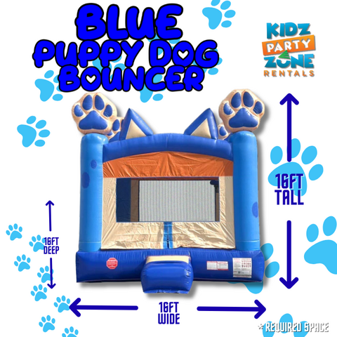 Blue Puppy Dog Bouncer