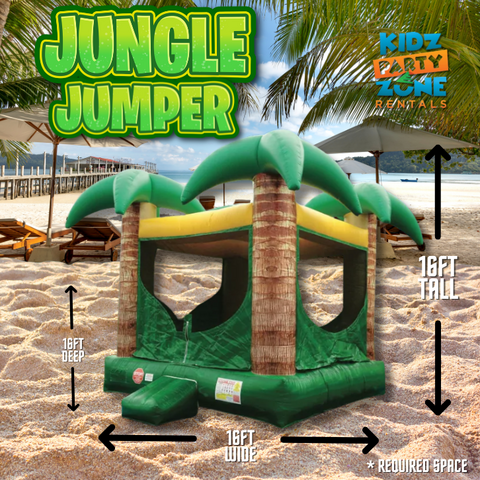 Jungle Jumper Bounce House 