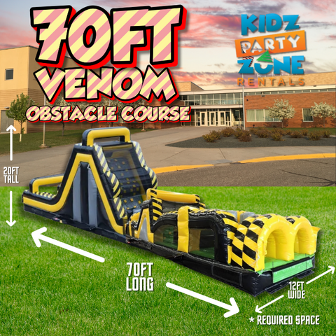 70 ft. Venom Obstacle Course