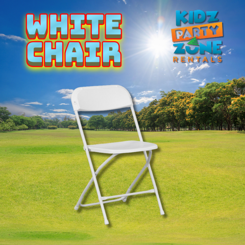 Metal Chairs (White in color)