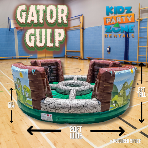 Gator Gulp (4 player Bungee Game)  
