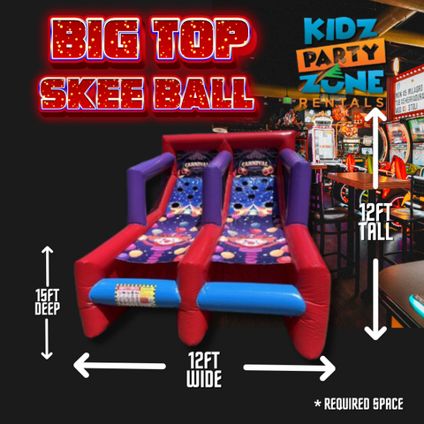 Big Top Skee Ball (2 Player)