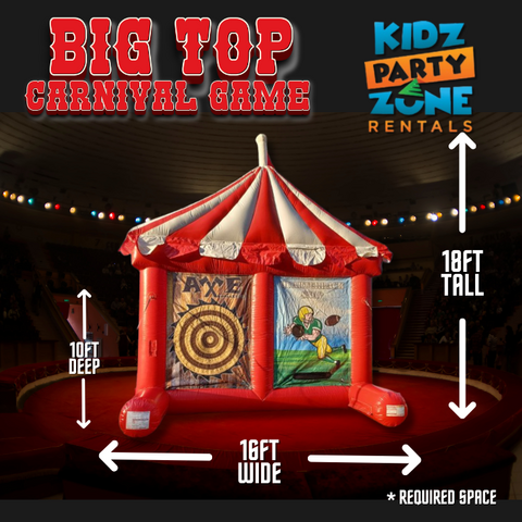 Big Top Carnival Game- 4 games