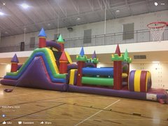 62ft Multicolor Obstacle Course