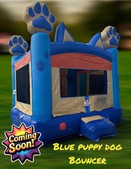 Blue Puppy Dog Bouncer