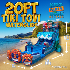 20 FT Tiki Tovi Waterslide