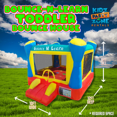 Bounce and Learn Toddler Bounce House