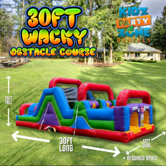 30Ft Wacky Obstacle Course