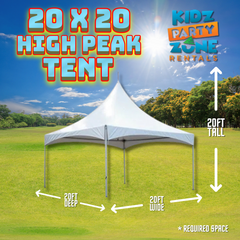 20 x 20 High Peak Tent