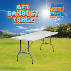 6ft Banquet Tables