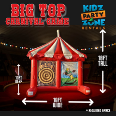 Big Top Carnival Game- 4 games