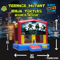 Teenage Mutant Ninja Turtle Bounce House
