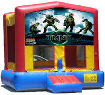 Teenage Mutant Ninja Turtle Bounce House