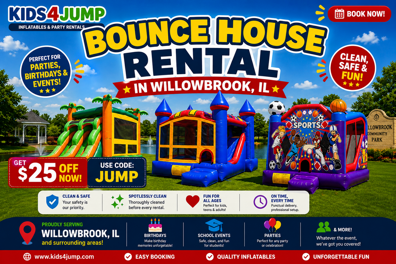 Bounce house rentals in Willowbrook il