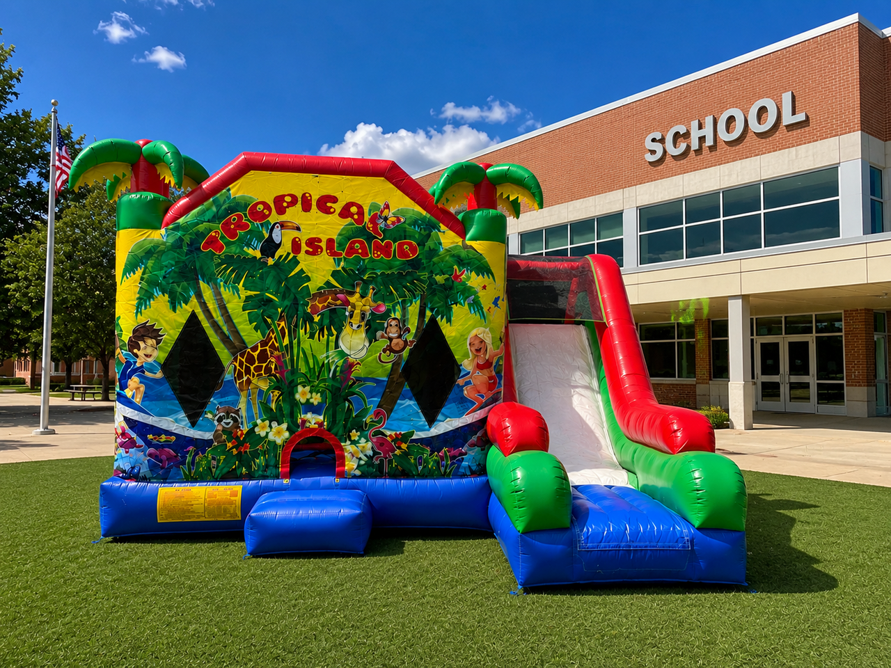 7-in-1 Bounce House Combo Rentals
