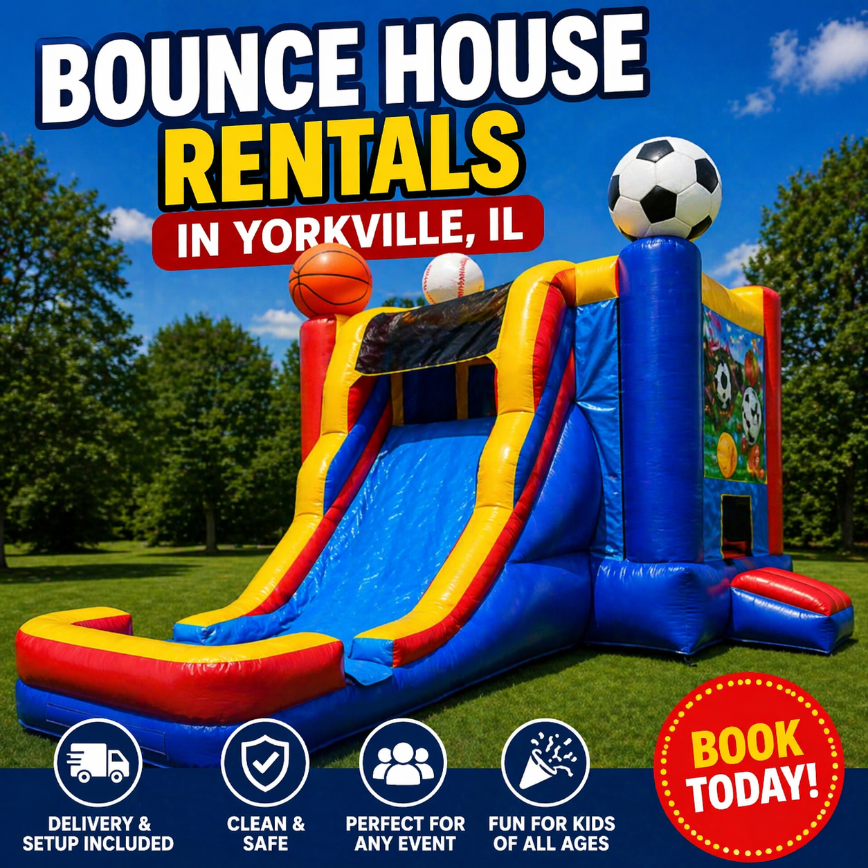 Jumpy House in Yorkville Il