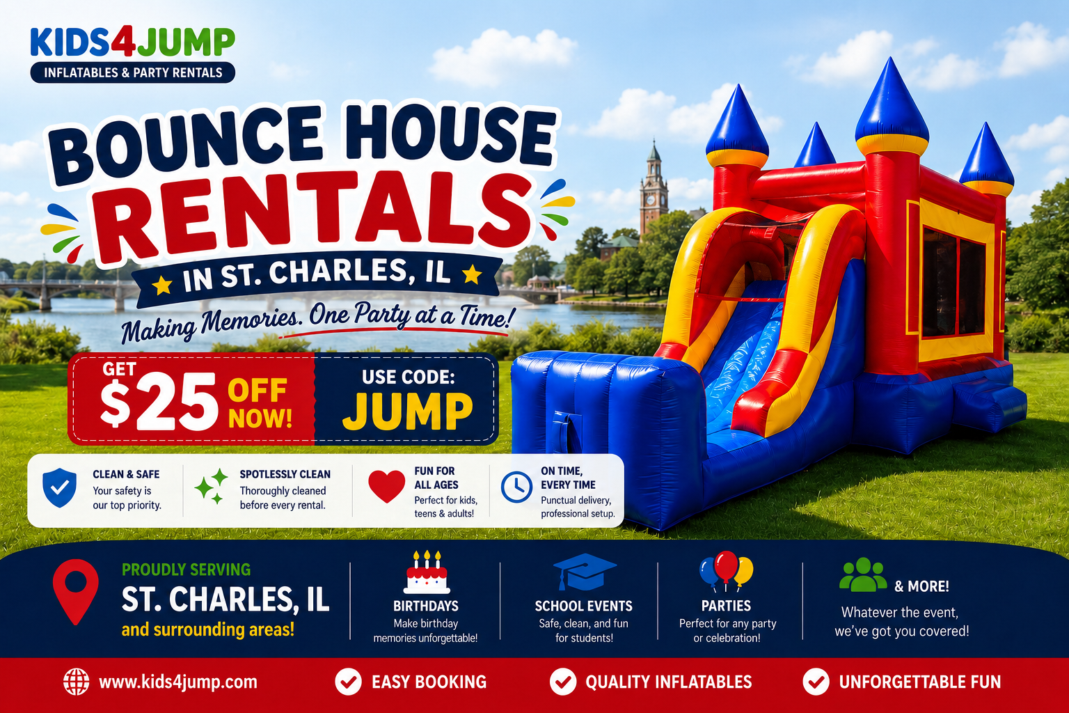 Bounce House Rentals in st charles il