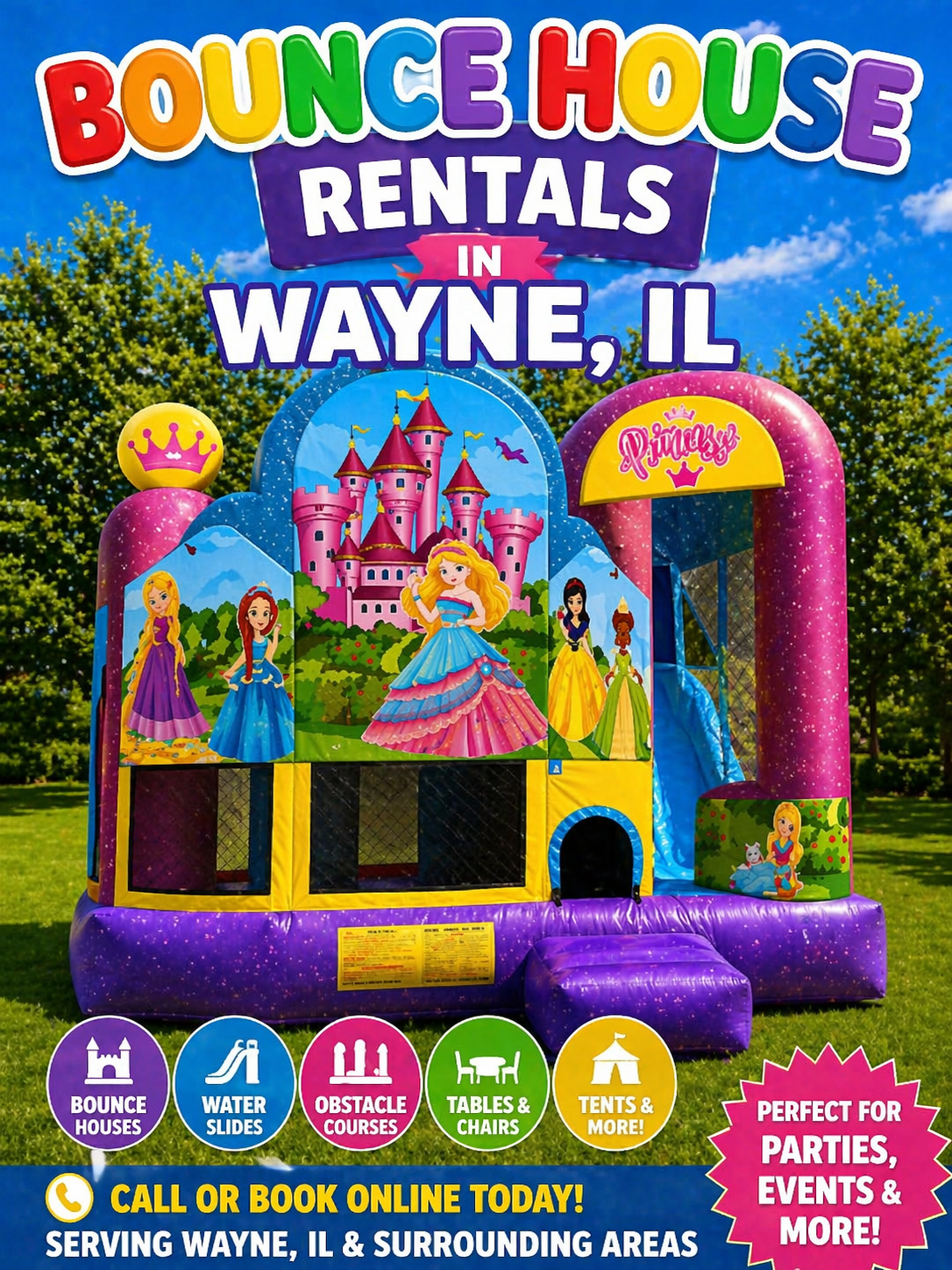  bounce house rent