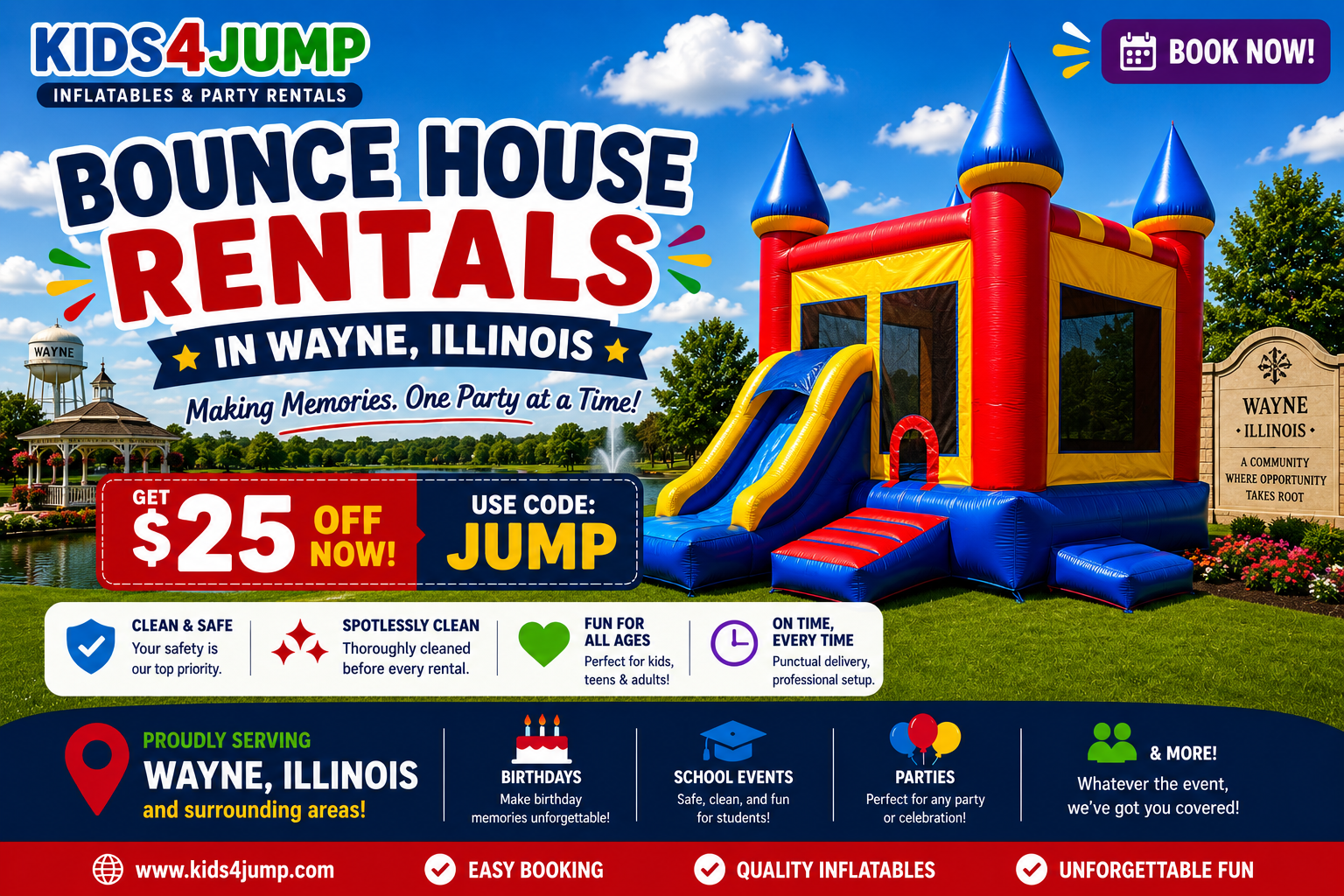  bounce house rent