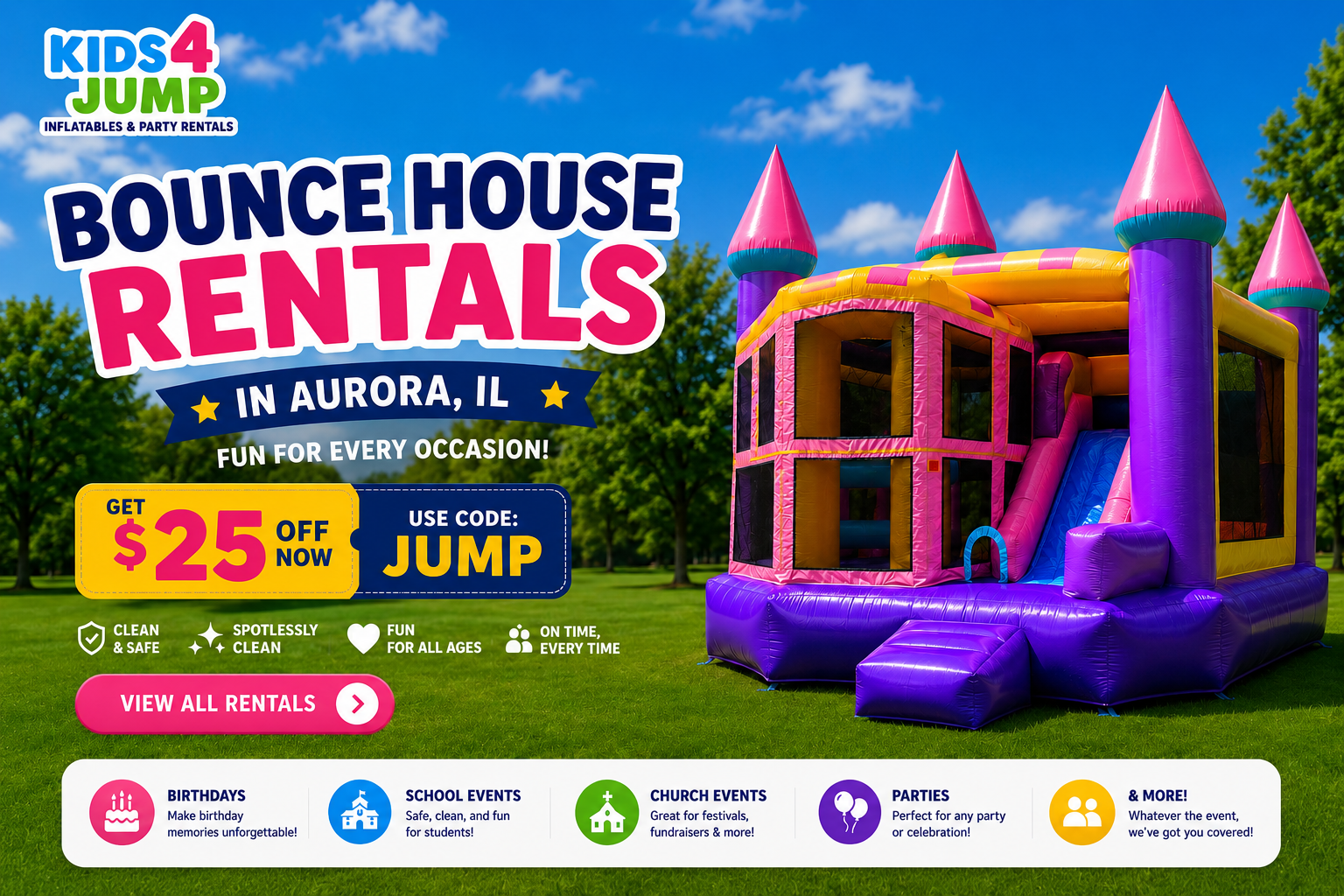 Bounce House Rentals in Aurora IL