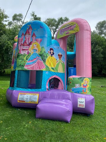  Princess-castle-with-slide-Unit-200