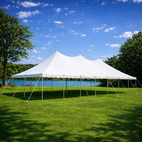 40' x 40' Pole Tent Rental