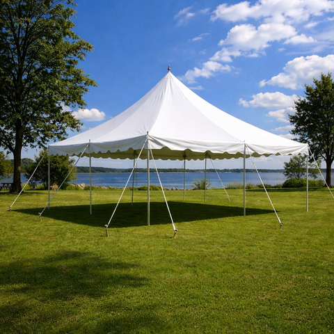 20' x 20' Pole Tent Rental