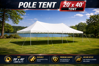 20' x 40' Pole Tent