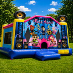 Rock Star Bounce House Rental – Unit 9