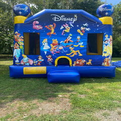 World of Magic Bounce House with Slide Rental – Unit 31