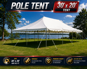 20' x 30' Pole Tent