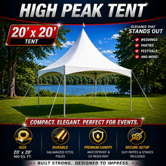 High Peak Tent Ft 20 x 20 Ft
