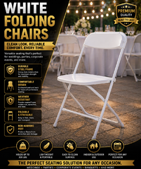 White Folding Chairs