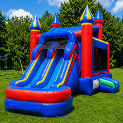 Castle Bounce House with Pool (Wet/Dry) Rental – Unit 41