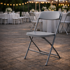  Grey Folding Chairs