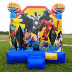 Justice League Bounce House Rental – Unit 4