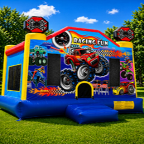 Racing Fun Bounce House Rental – Unit 8