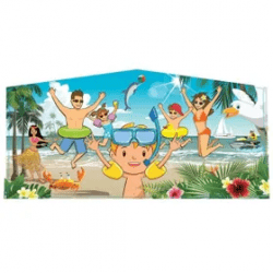 Tropical Beach Banner