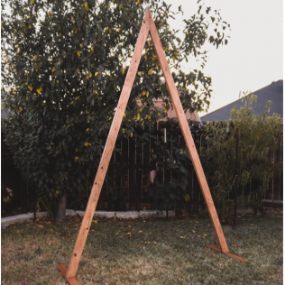 Wooden Triangle Arch