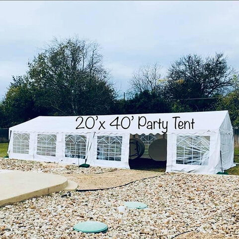 20' x 40' Party Tent