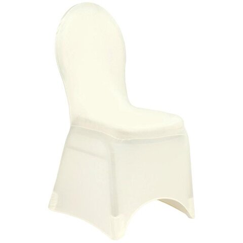 Spandex Chair Cover - Ivory
