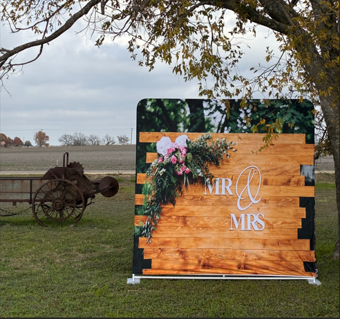 Fitted Backdrop 8'x8' Collapsible