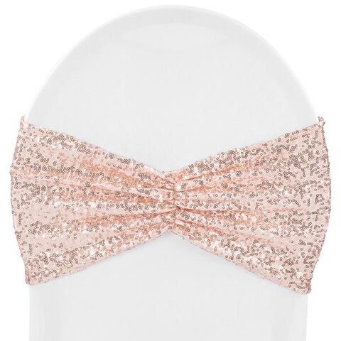 Glitz Chair Band - Rose Gold