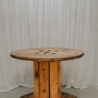 Wooden Spool Table