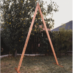 Wooden Triangle Arch